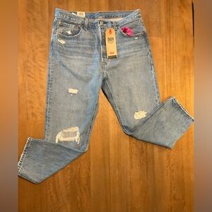 Levis 501 Crooped Jeans